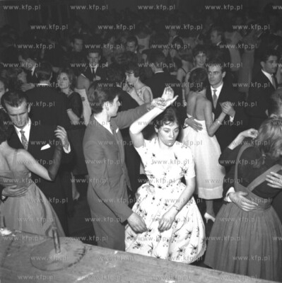 Zabawa taneczna w Klubie Studenckim "Zak" w Gdansku....