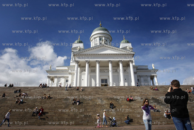Helsinki. Nz glowna katedra kosciola luteranskiego...