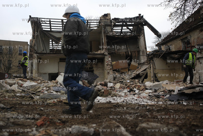Gdansk. Rozbiorka pierwszej piekarni firmy Szydlowski,...