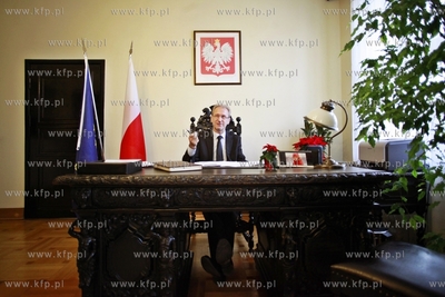 Nowy wojewoda  pomorski Ryszard Stachurski  w swoim...