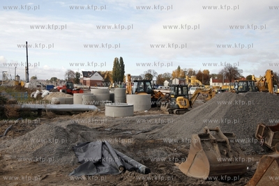 Gdansk. Zmiana w organizacji ruchu na budowie wezła...