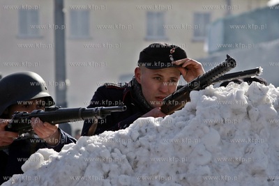 Inscenizacja bitwy o Sopot na terenach zamknietego...