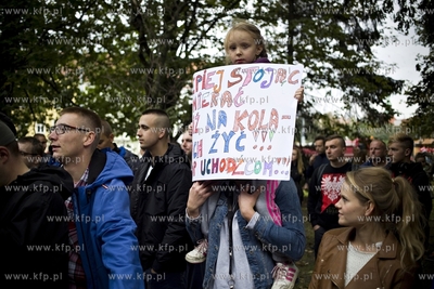 Gdańsk. Manifestacja przeciwko uchodźcom.
12.09.2015
fot....