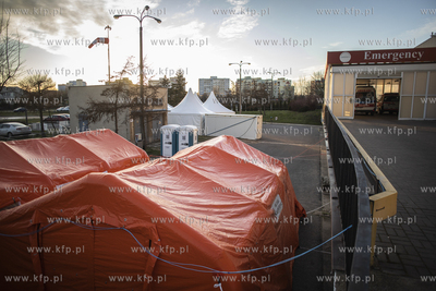 Szpital św. Wojciecha na gdańskiej Zaspie.
19.03.2020
fot....