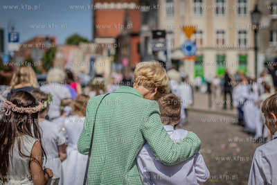 Gdańsk. Cenytralna procesja Bożego Ciała.
30.05.2024
fot....
