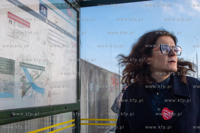 Testowy rejs promu F8, kursującego wzdłuż remontowanego...