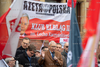 Protest Nie dla nielegalnej imigracji zorganizowany...