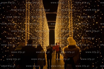 Boże Narodzenie w Gdańsku. Iluminacja w Oliwie. 21.12.2019...