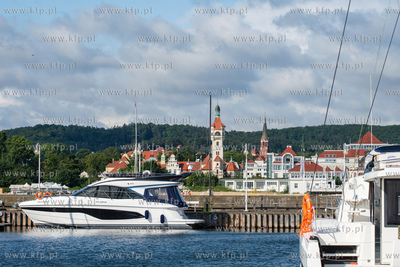 Sopot,  Marina Sopocka.  25.07.2023/ fot.  Anna Rezulak...