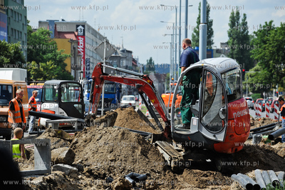 Gdansk Wrzeszcz. Utrudnienia w ruchu drogowym zwiazane...