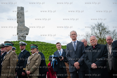 Gdansk. Westerplatte. Obchody Swieta Strazy Granicznej...