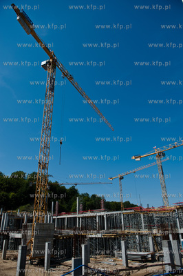 Gdynia. Wzgorze Sw. Maksymiliana. Rozbudowa Centrum...