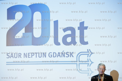 Gdansk. PGE Arena. Obchody 20-lecia Saur Neptun Gdansk....