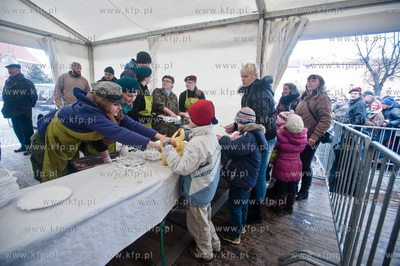 Gdansk. Targ Weglowy. Wielka Sobota. Sniadanie wielkanocne...