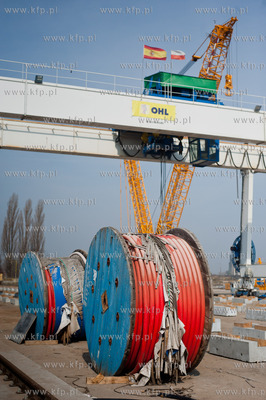 Gdansk. Wisloujscie. Zmontowana, przygotowana do pracy...