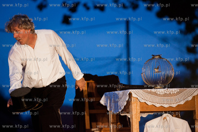 Gdansk. Boisko przy ul. Dolna Brama. FETA - XVII Miedzynarodowy...