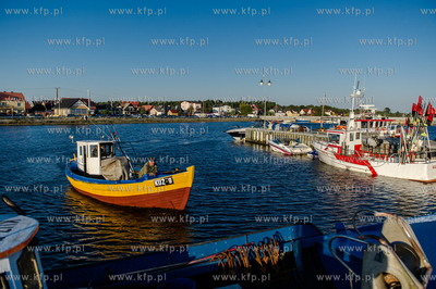 Port rybacki w Kuznicy. 19.08.2015 fot. Mateusz Ochocki...