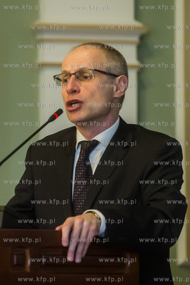 Gdansk. Nowy Ratusz. XXXII Sesja Rady Miasta Gdanska....