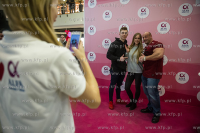 Gdańsk. Centrum Handlowe Alfa Centrum. Walentynkowe...