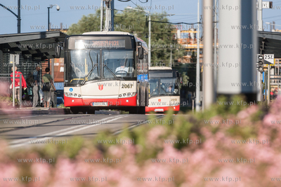 Gdańsk. Morena. Linia tramwajowa Piecki - Migowo.
18.07.2017
fot....