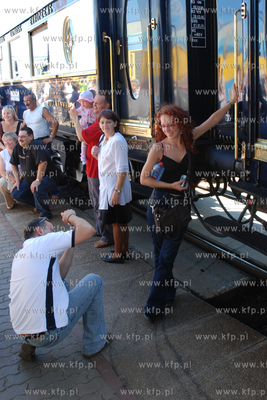 Legendarny pociąg Orient Express po raz pierwszy w...