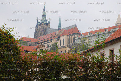 Praga (Czechy). W Ogrodach Senatu Republiki Czeskiej...