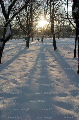 Slupsk w zimowym okryciu.
8.01.2009
Fot. Arturo Bissari/KFP