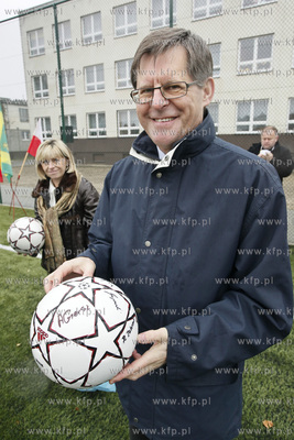 Pszczolki. Uroczyste otwarcie kompleksu boisk sportowych...