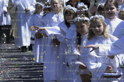 Slupsk
Procesja Bozego Ciala przeszla ulicami Slupska....