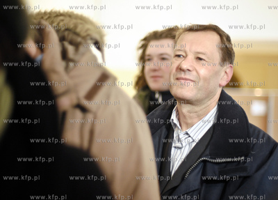 Sopot. Wybory prezydenta Sopotu II tura. Nz. W Szkole...