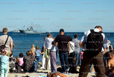 Parada z okazji obchodow Dni Morza i swieta Marynarki...