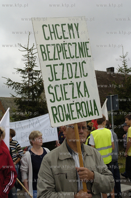 Mieszkancy podusteckiej miejscowosci Zimowiska przez...