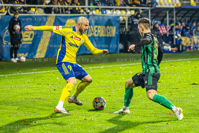 Arka Gdynia - Stal Stalowa Wola n/z Tornike Gaprindaszwili...