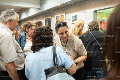 Gdansk 10.07.2025 Wernisaz wystawy Karoliny Misztal...