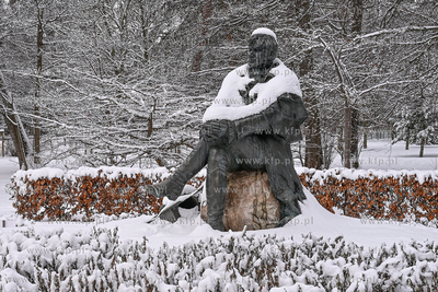 Sopot. Centrum Sopotu i Park Północny po obfitych...