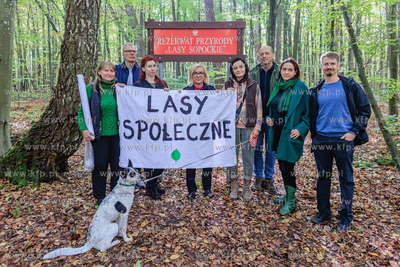 Sopot.  Wielka Gwiazda,  Lasy Sopockie.  Uroczyste...