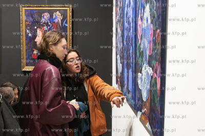 Wernisaż wystawy malarstwa Rity Staszulonok w Cosma...