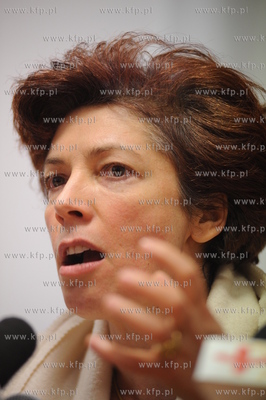 Posel Nelly Rokita w biurze poselskim Zbigniewa Kozaka...