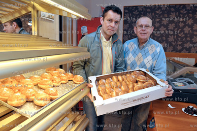 Tlusty czwartek w Cukierni Muszelka w Gdansku na ul....