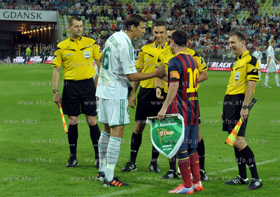 PGE ARENA w Gdansku. Super-Mecz miedzy Lechia Gdansk,...