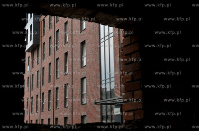 Gdansk Wrzeszcz. Osiedle Browar Gdanski podczas dnia...