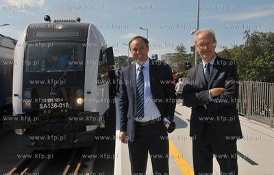 Gdansk. Uroczystosc inauguracji Pomorskiej Kolei Metropolitalnej....