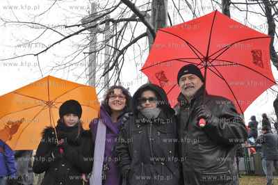 Manifestacja w obronie demokracji zorganizowana na...