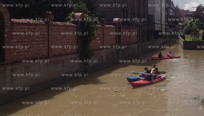 Kajakiem po Kanale Raduni w Gdańsku. 19.07.2016 fot....