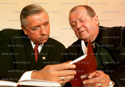 Proces Andrzeja Leppera w sadzie Okregowym w Gdansku....