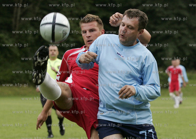 Sopot. Mecz pierwszej rundy w rozgrywek Pucharu Polski....