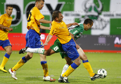 Gdansk. Meczo mistrzostwo Ekstraklasy. Lechia Gdansk...