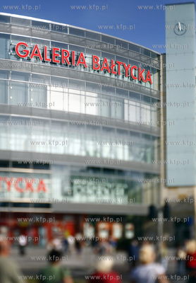 Gdansk. Galeria Baltycka. 09.09.2009 fot.Krzysztof...