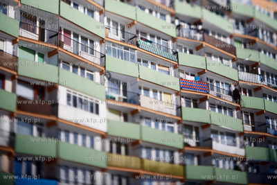 Gdansk. Dzielnica Przymorze.22.02.2011fot. Krzysztof...