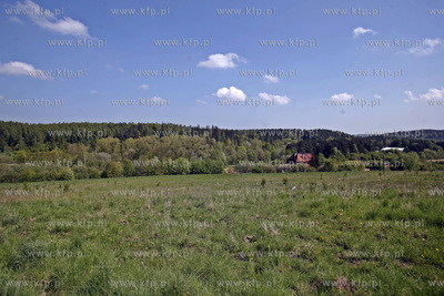 Trasa przyszlej Pomorskiej Kolei Metropolitalnej. Nz....